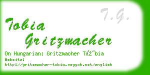 tobia gritzmacher business card
